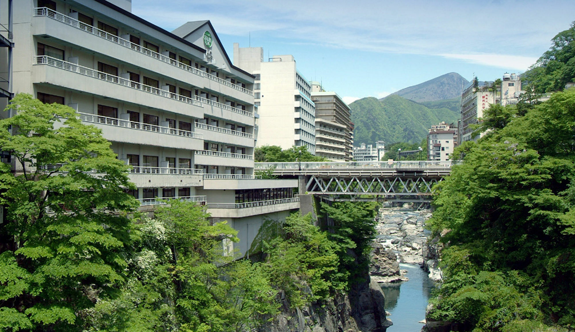 ホテル 一心館 日光市 エクステリア 写真